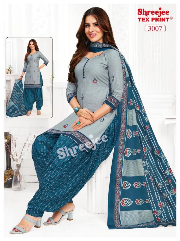 Shreejee Shagun Patiyala Vol 30 Cotton Printed Dress Mateial